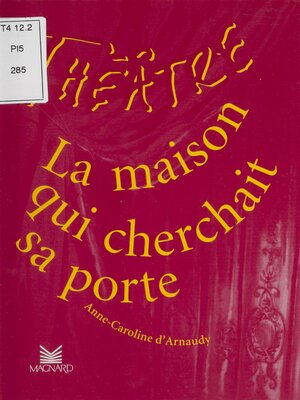 cover image of La maison qui cherchait sa porte